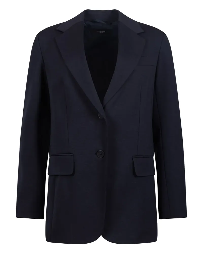 Max Mara Sakko mit steigendem Revers - Blau Blau