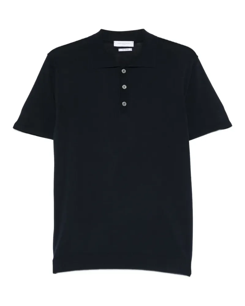 Daniele Fiesoli Klassisches Poloshirt - Blau Blau