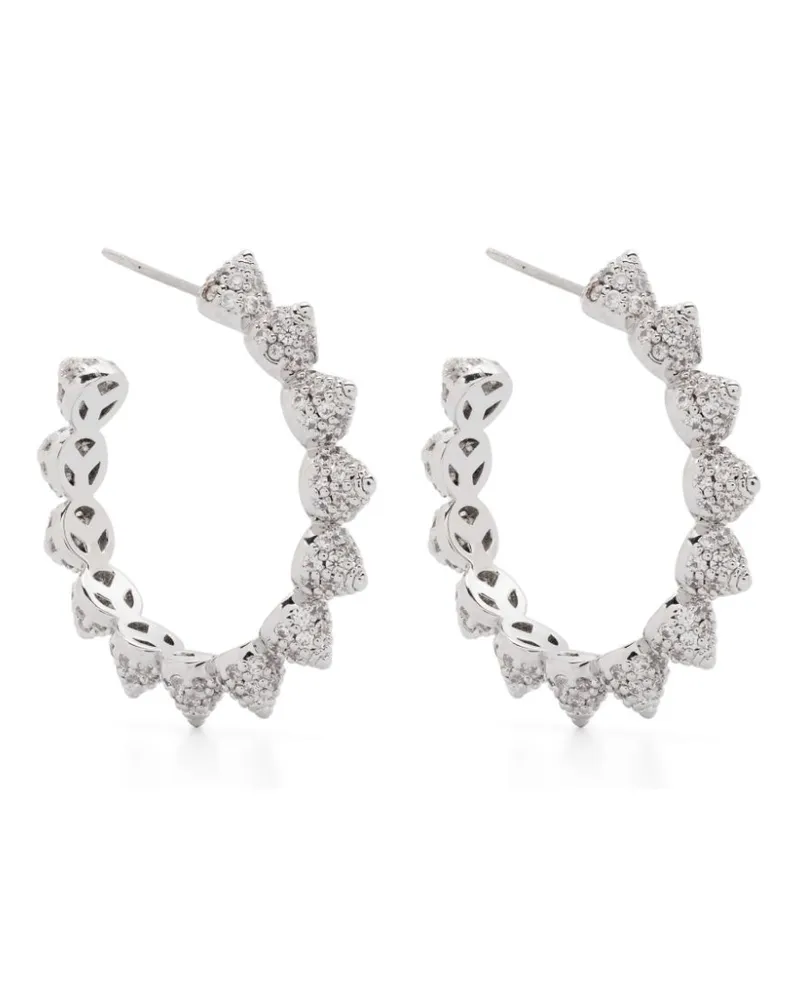 Eddie Borgo Pavé Cone Ohrringe - Silber Silber