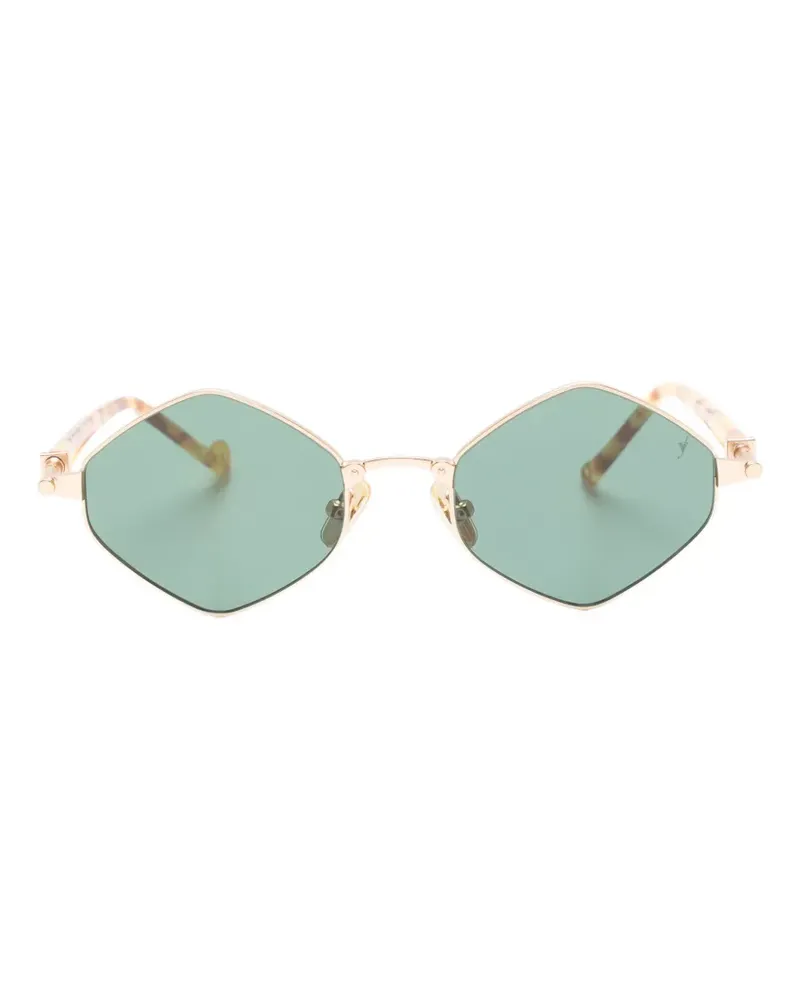 Eyepetizer Medina geometric sunglasses - Gold Gold