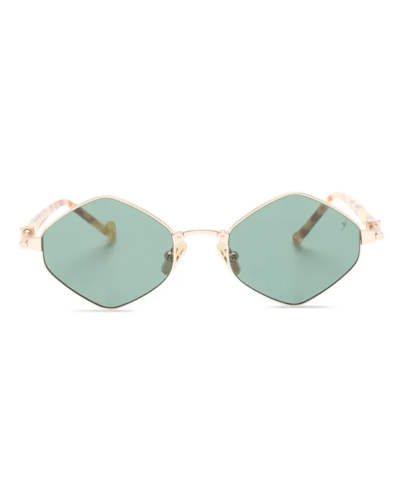 Eyepetizer Geometrische Medina Sonnenbrille - Gold Gold
