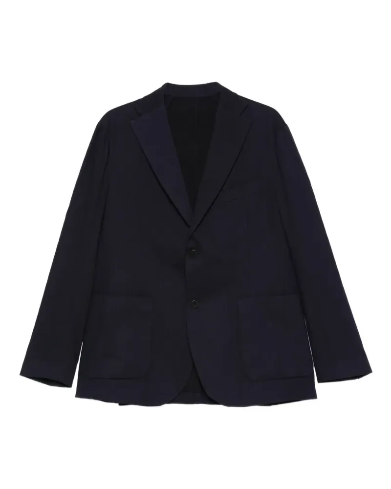 Original Vintage Style patch-pocket blazer - Blau Blau