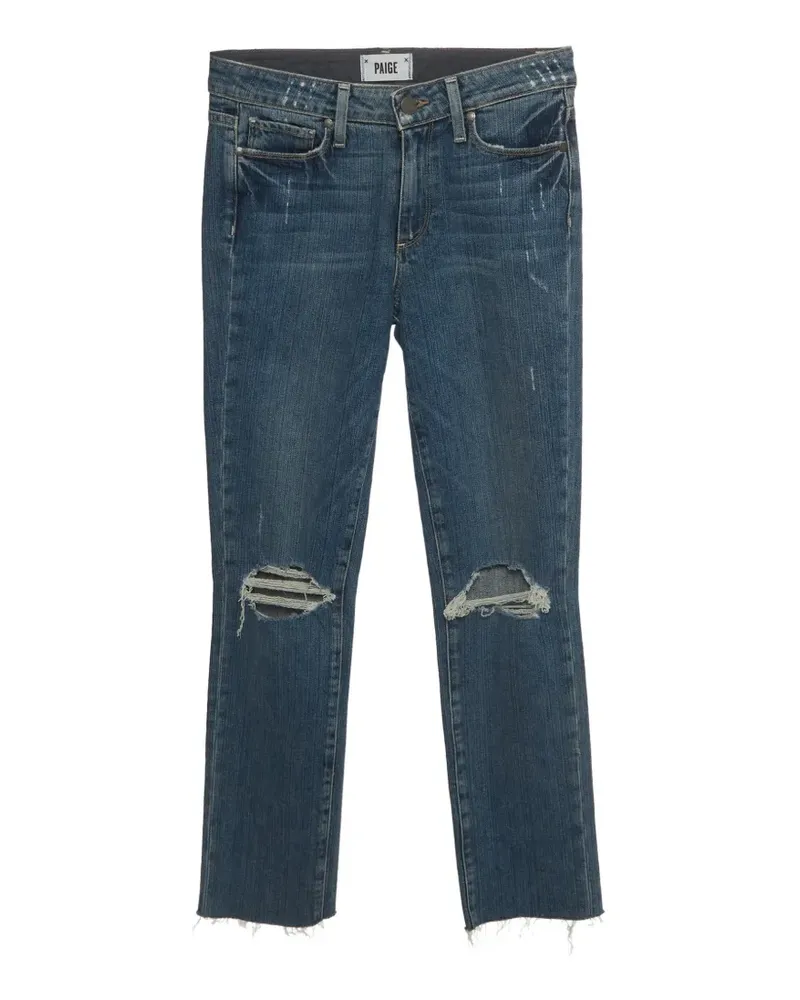 Paige Jacqueline Straight-Leg-Jeans - Blau Blau