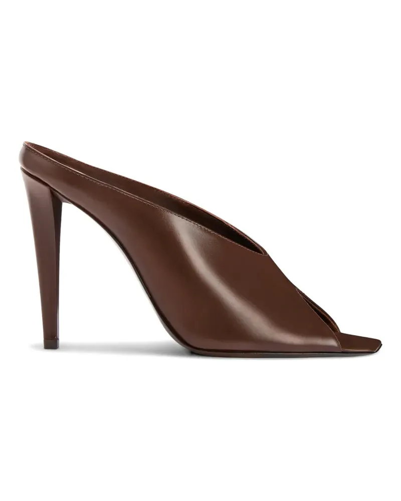 Giuseppe Zanotti Sandalen mit eckiger Zehenpartie - Braun Braun