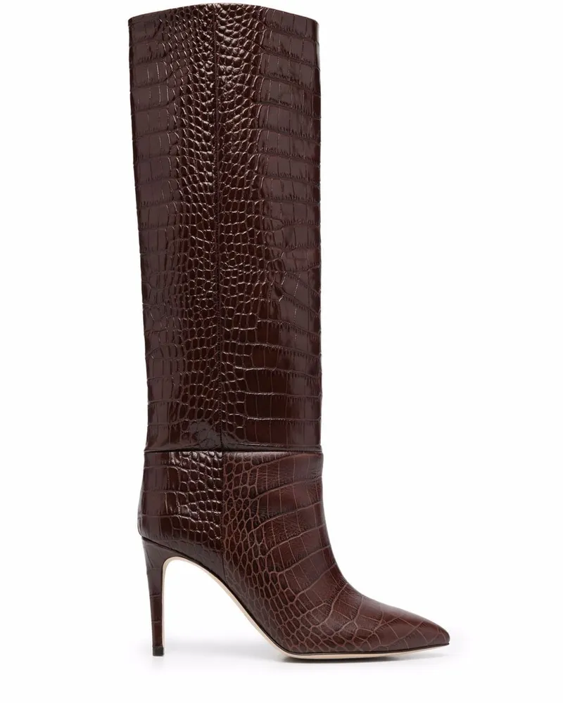 Paris Texas Stiefel mit Stiletto-Absatz - Braun Braun