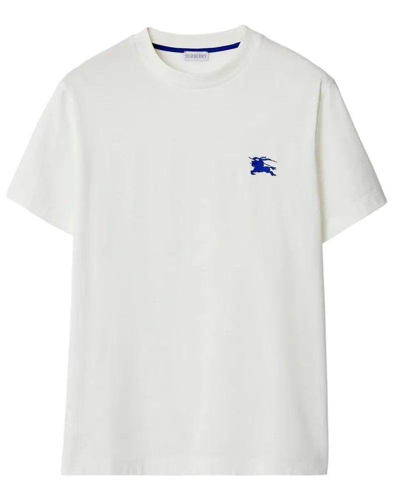 Burberry T-Shirt mit EKD-Stickerei - Weiß Weiß