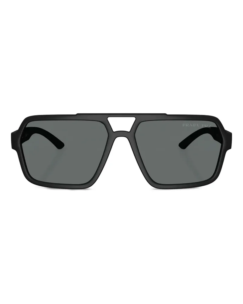 Prada Getönte Pilotenbrille - Schwarz Schwarz
