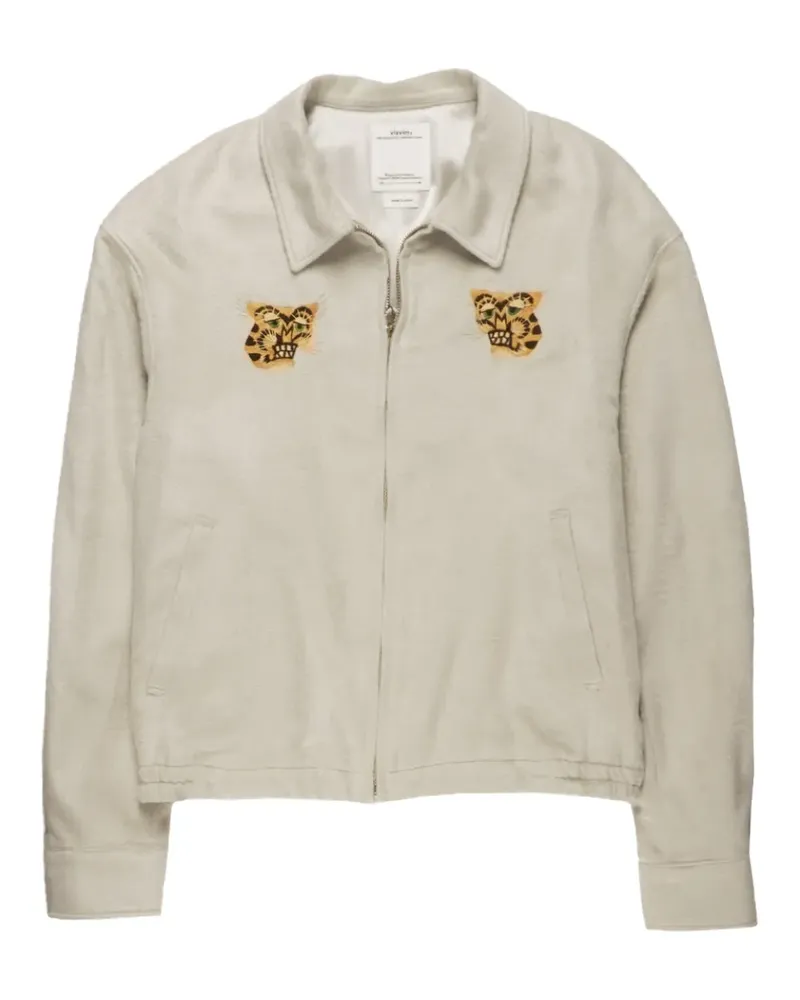 Visvim Norad Jacke mit Reißverschluss - Nude Nude