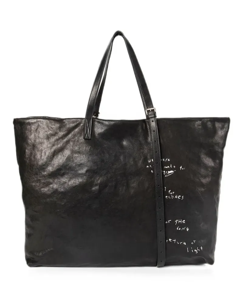 Ann Demeulemeester Bes The Return of Light Tote Bag - Schwarz Schwarz