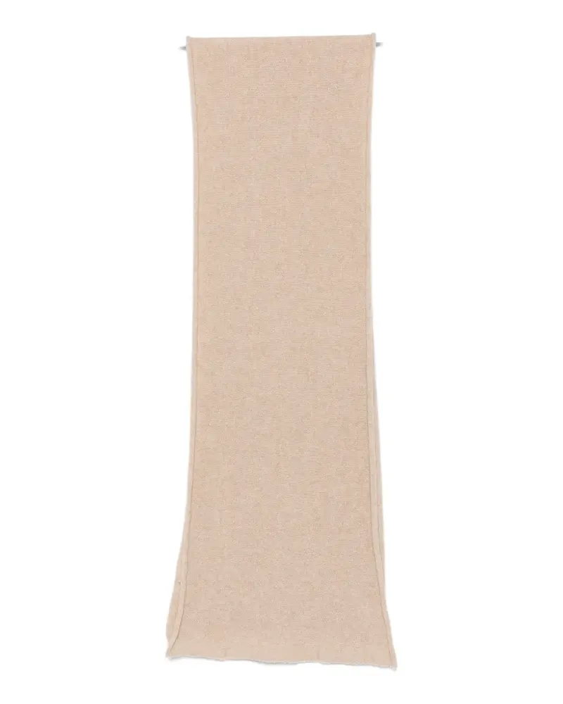 Baserange knitted scarf - Nude Nude