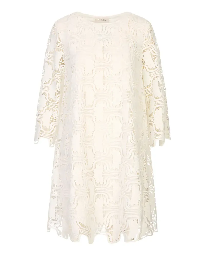 MEIMEIJ lace mini dress - Nude Nude