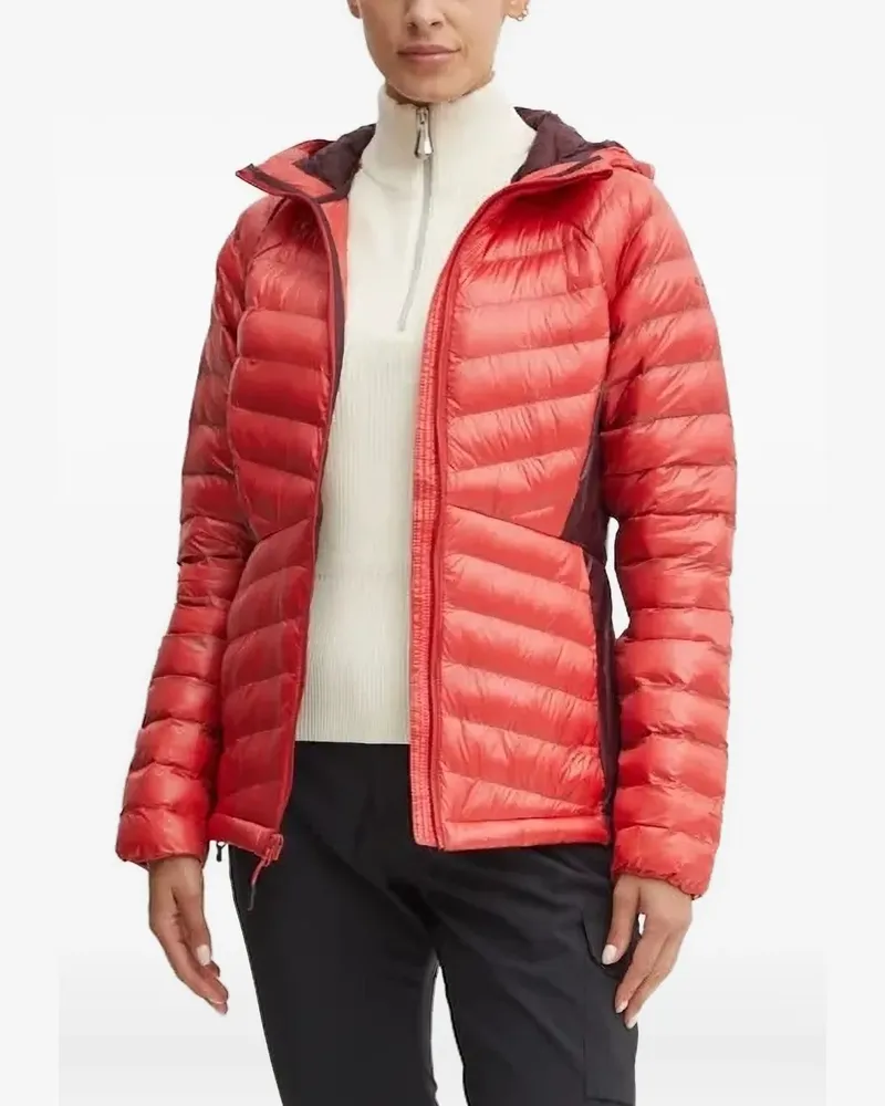 Columbia Sportswear Company Gesteppte Kapuzenjacke - Rot Rot