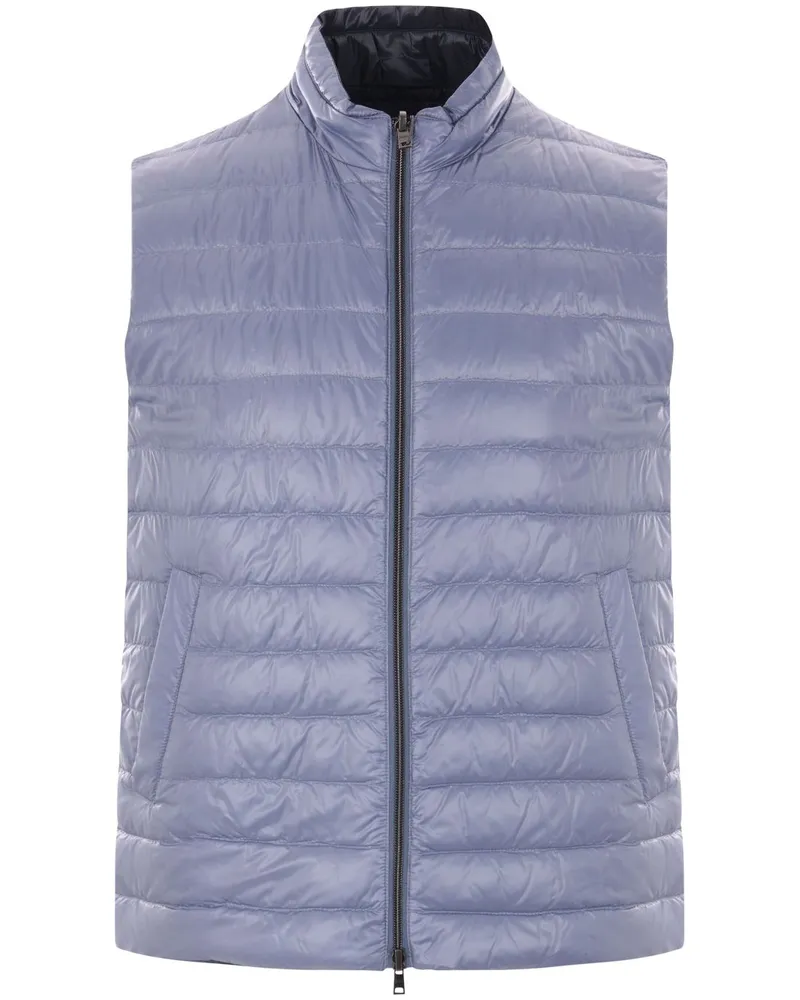 Herno Wendbare Steppweste - Blau Blau