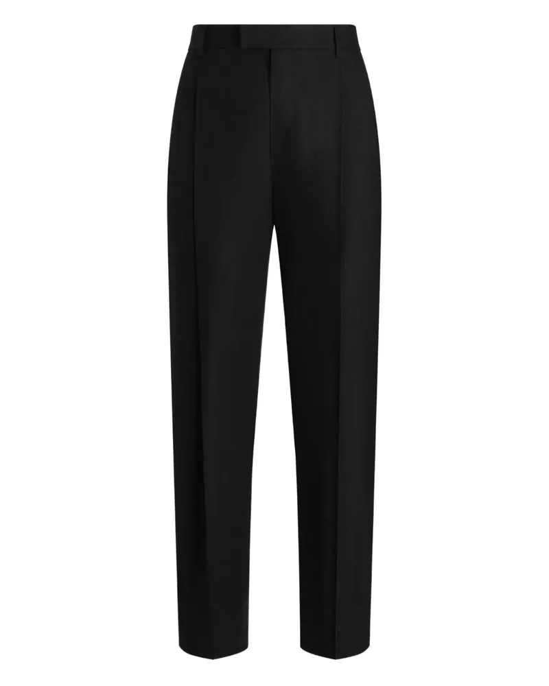 Dolce & Gabbana Hose aus Leinen - Schwarz Schwarz