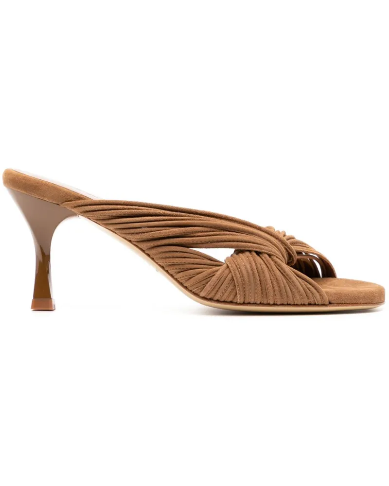Christopher Esber Fender Sandalen 70mm - Nude Nude