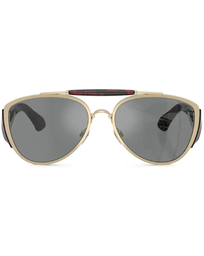 Burberry Getönte Pilotenbrille - Gold Gold