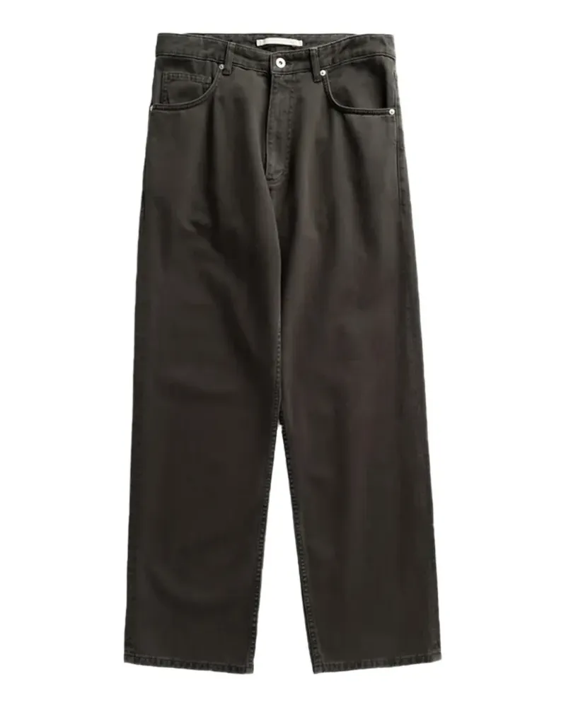Norse Projects Korshavn 5 Pocket wloose-fit trousers - Grün Grün