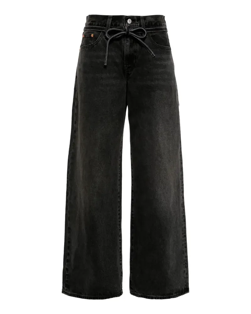 Levi's XL Straight jeans - Schwarz Schwarz