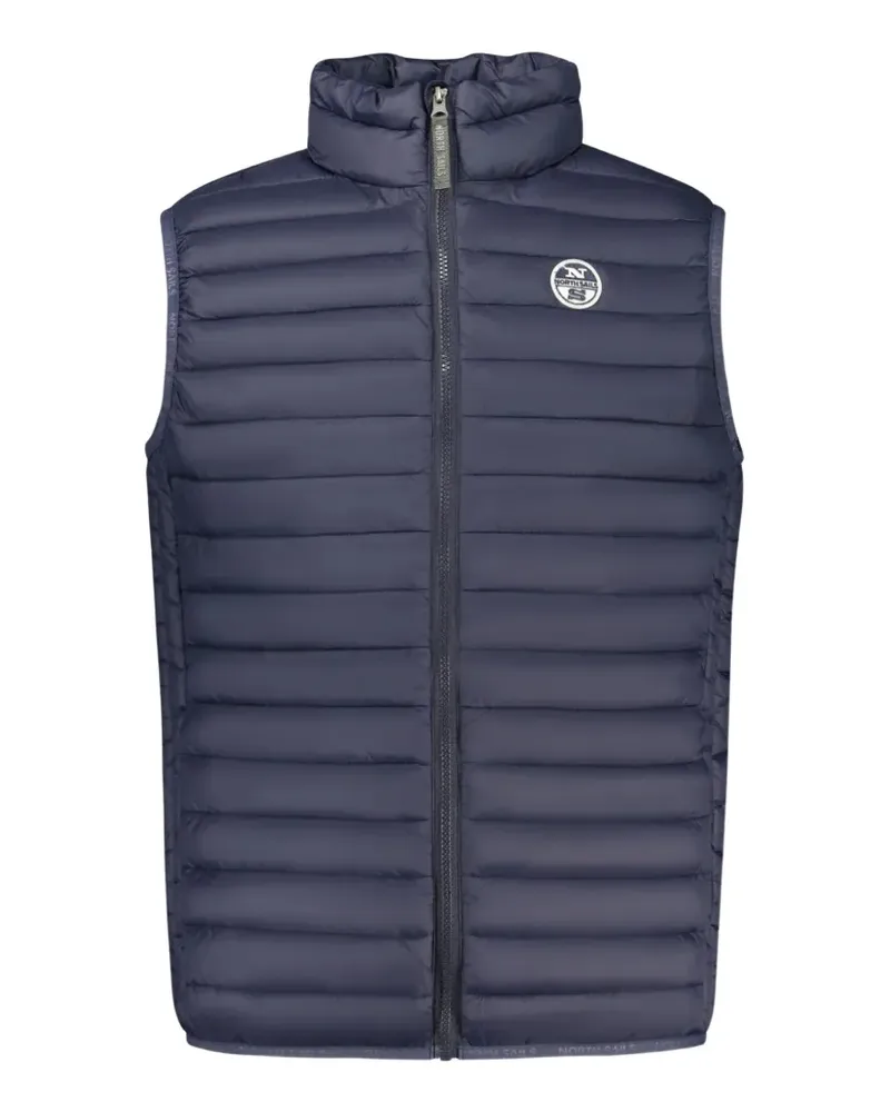 North Sails quilted gilet - Blau Blau