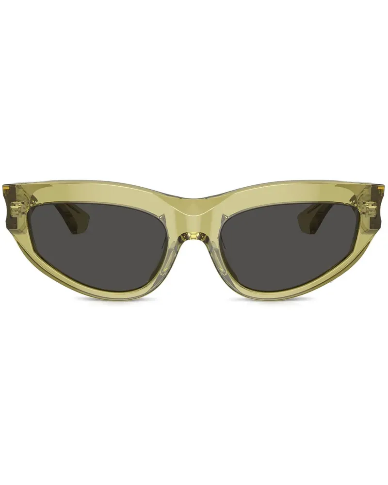 Burberry Transparente Cat-Eye-Sonnenbrille - Grün Grün