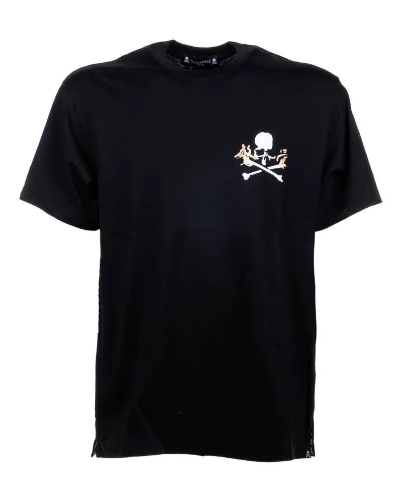 Mastermind World T-Shirt mit Totenkopf-Print - Schwarz Schwarz