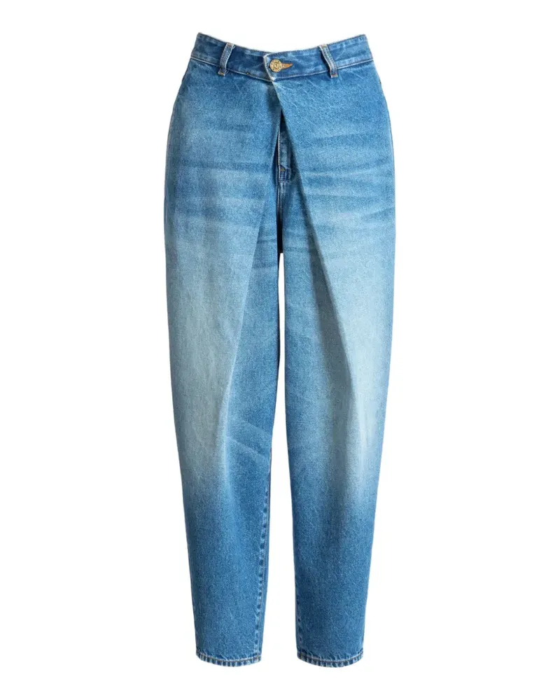 Balmain Barrel-Jeans - Blau Blau
