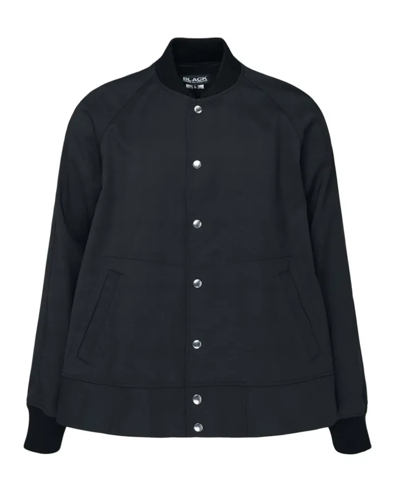 Comme des Garçons Bomberjacke mit Druckknöpfen - Schwarz Schwarz