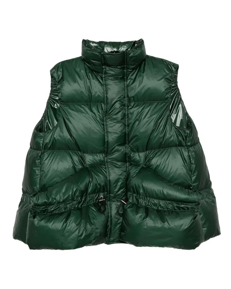 Sacai Gefütterte Weste - Grün Grün