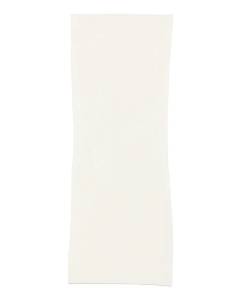 Joseph ribbed-knit scarf - Weiß Weiß