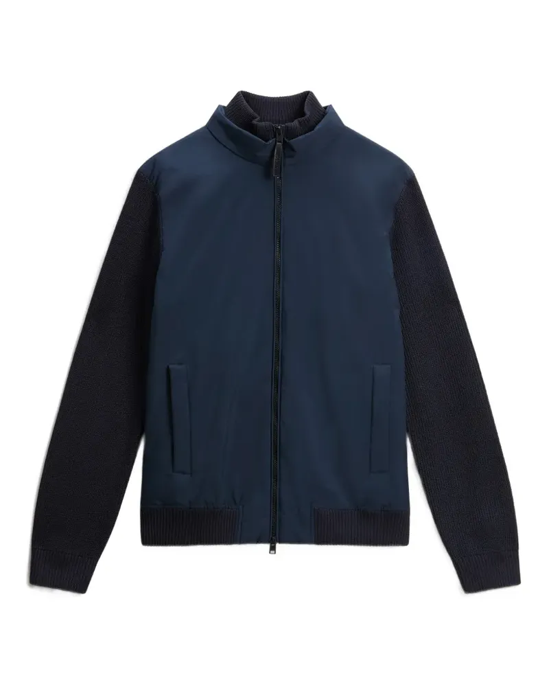 Woolrich Cloud Hybrid Bomberjacke - Blau Blau