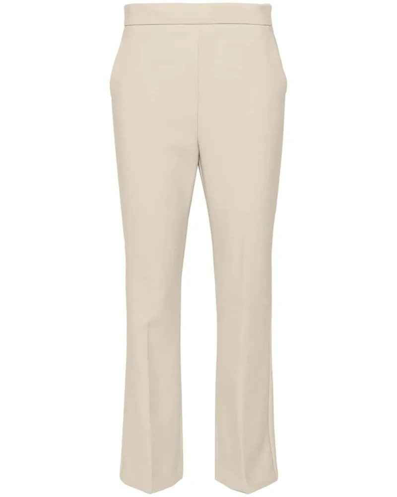 Max Mara Nepeta High-Waist-Hose - Nude Nude