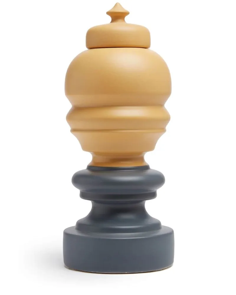 Nuove Forme Chess Queen Figur Grau