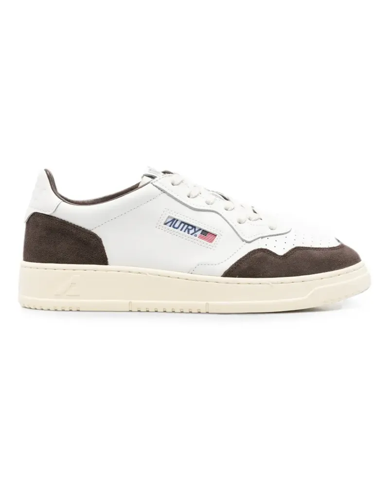 AUTRY Medalist panelled leather sneakers - Weiß Weiß