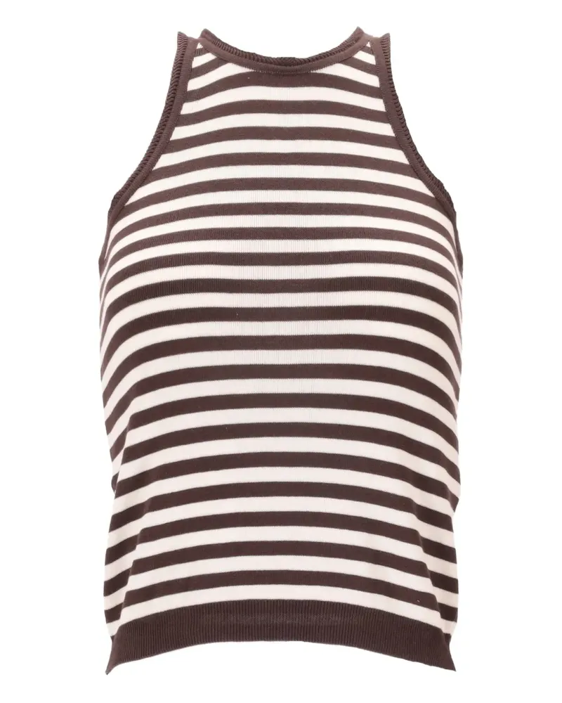 Max Mara Arnes striped top - Braun Braun