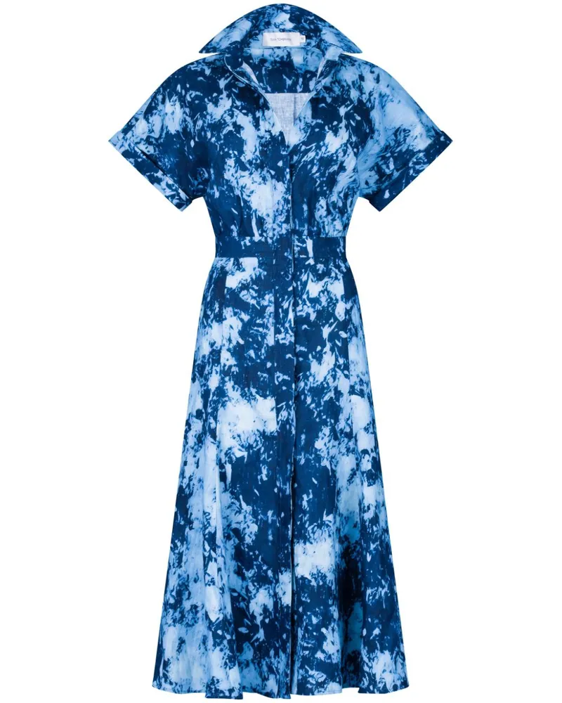 Silvia Tcherassi Noor Kleid - Blau Blau