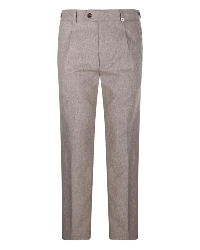 MYTHS Hose mit Falten - Nude Nude