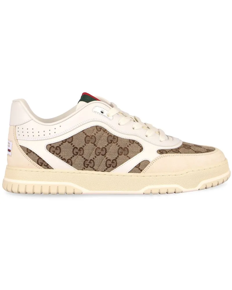 Gucci Re-Web Sneakers mit Einsätzen - Weiß Weiß