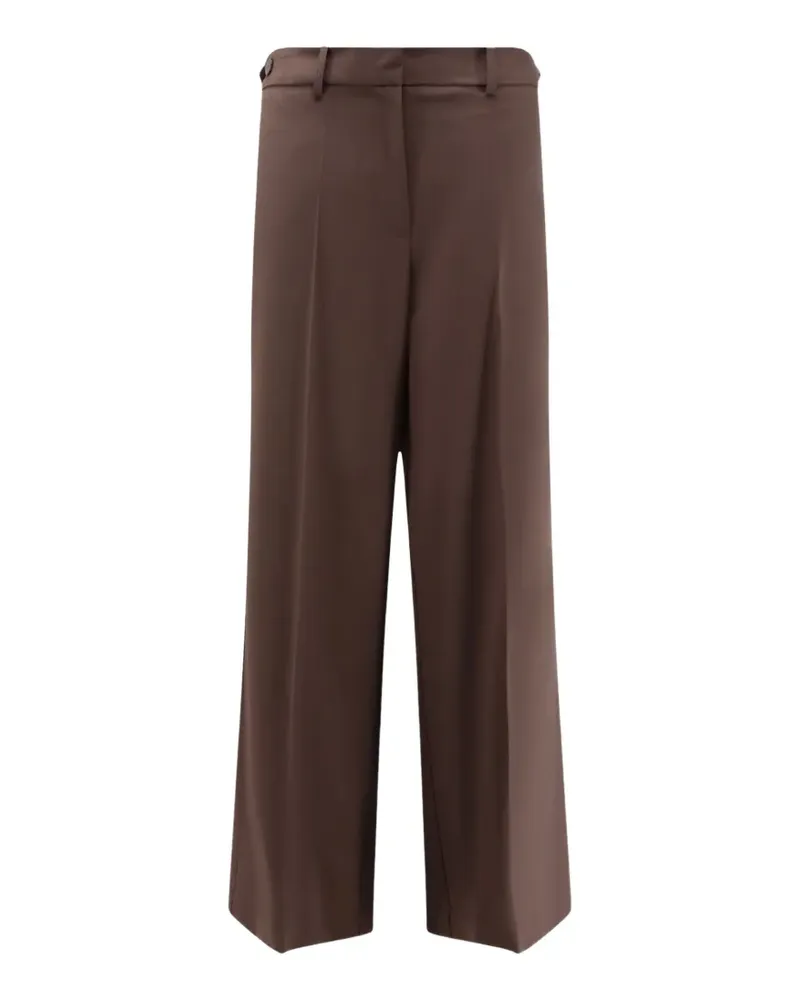 ALYSI wide-leg trousers - Braun Braun