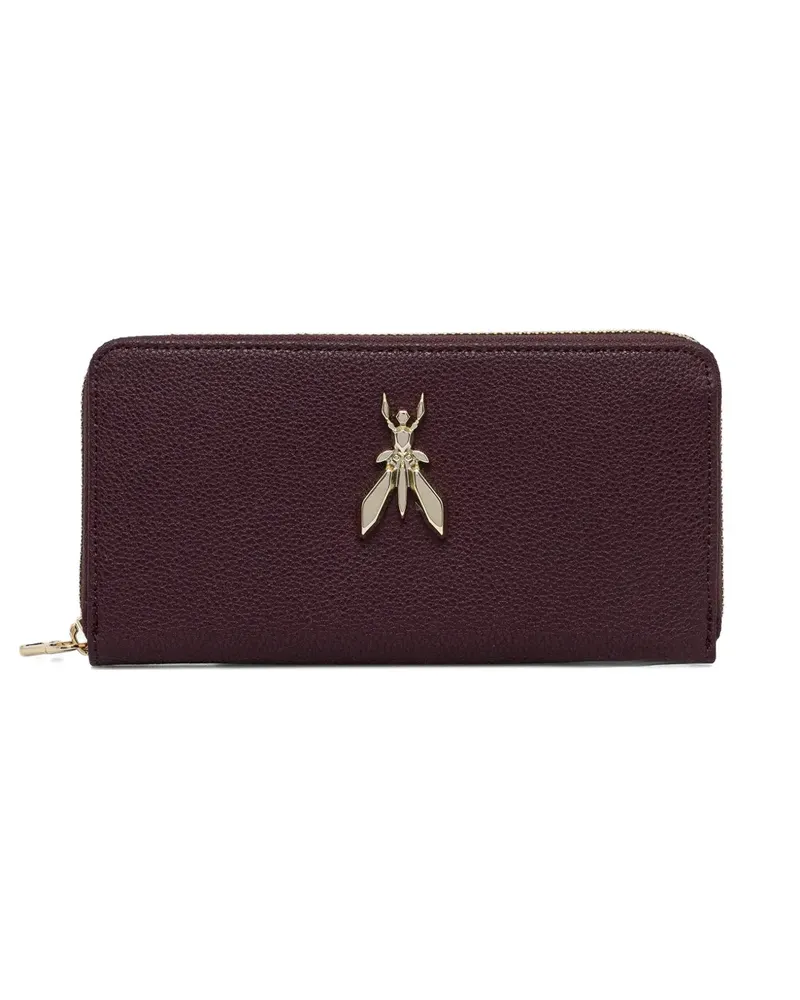 Patrizia Pepe Fly-plaque zipped wallet - Violett Violett