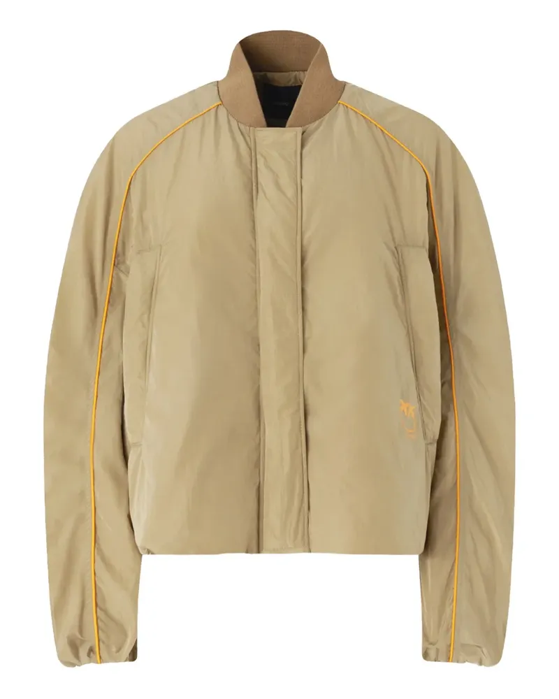Pinko Wattierte Bomberjacke - Nude Nude