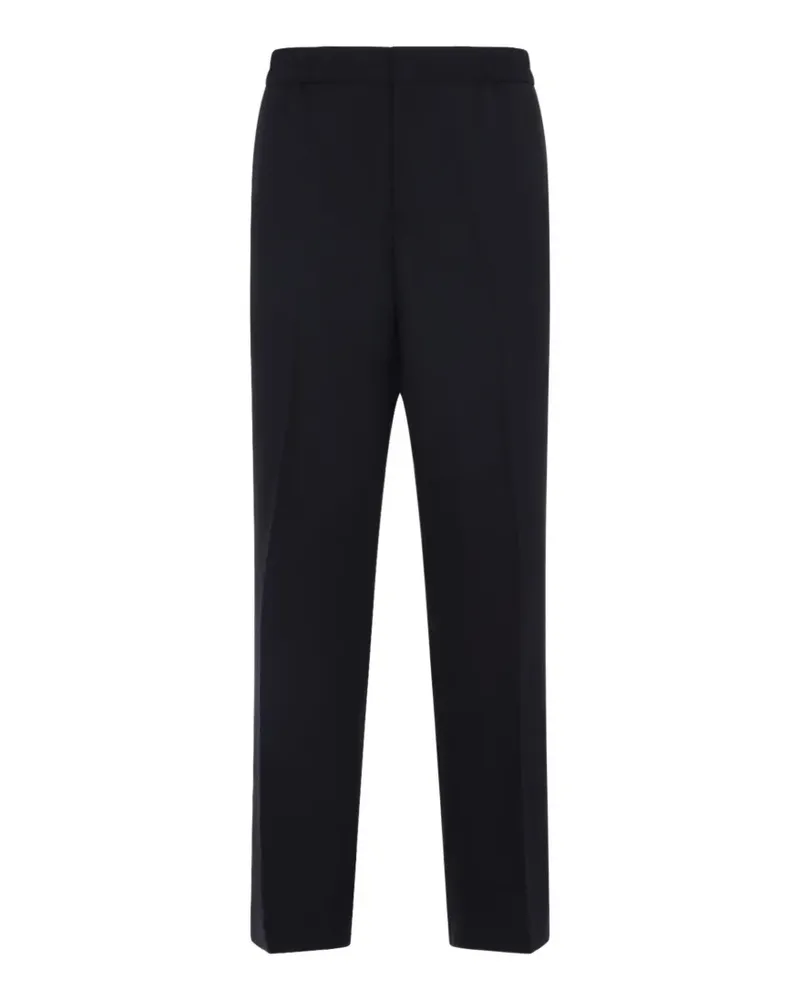 Paul Smith elasticated wool trousers - Blau Blau