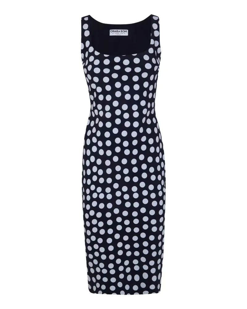 Chiara Boni polka-dot dress - Schwarz Schwarz