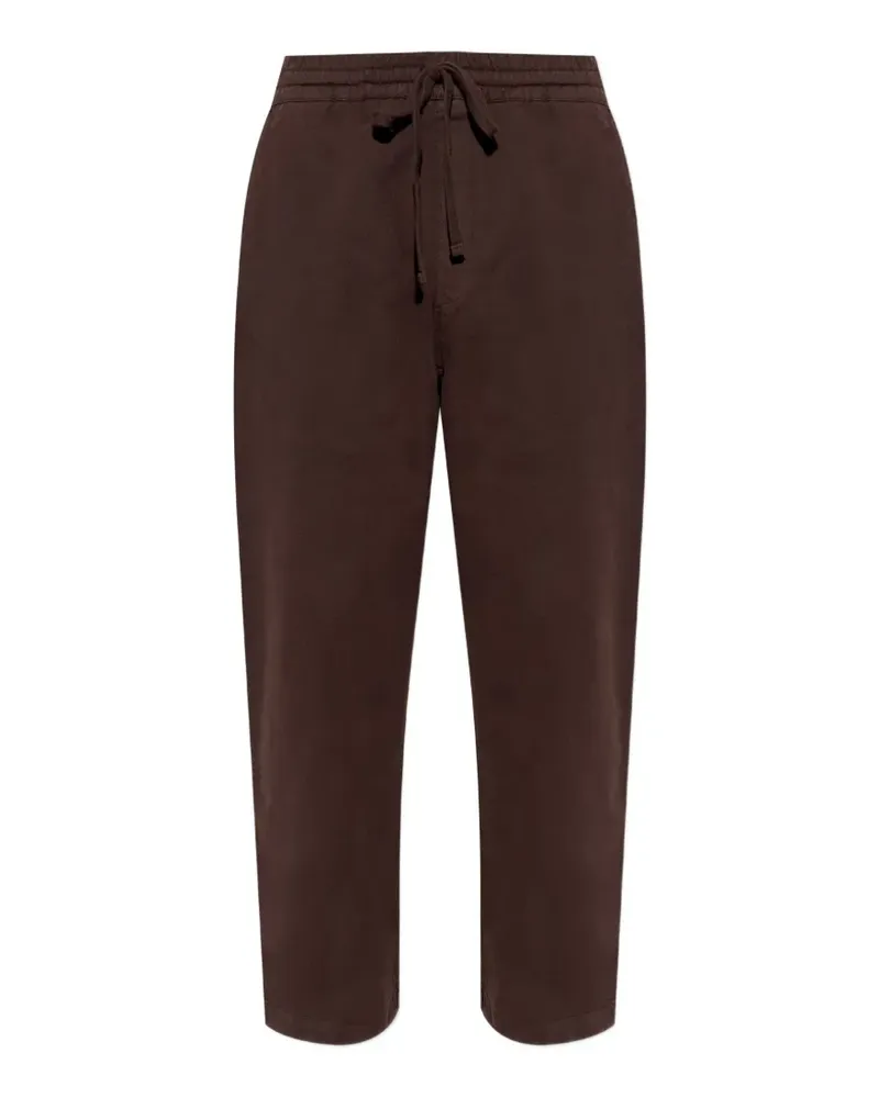 Carhartt WIP Floyde logo-patch drawstring trousers - Braun Braun