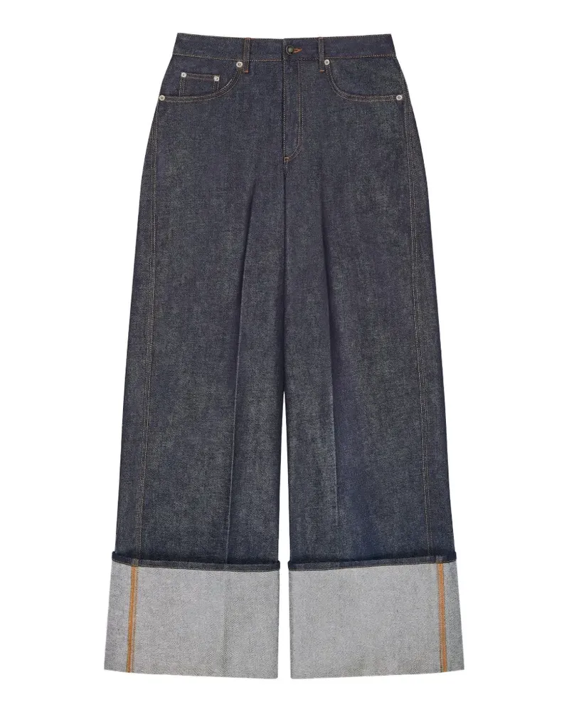 Givenchy turn-up cuff jeans - Blau Blau