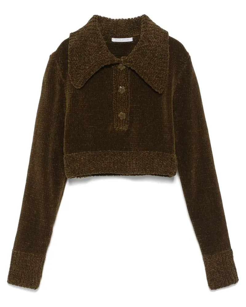 Cecilie Bahnsen Calla Pullover - Grün Grün