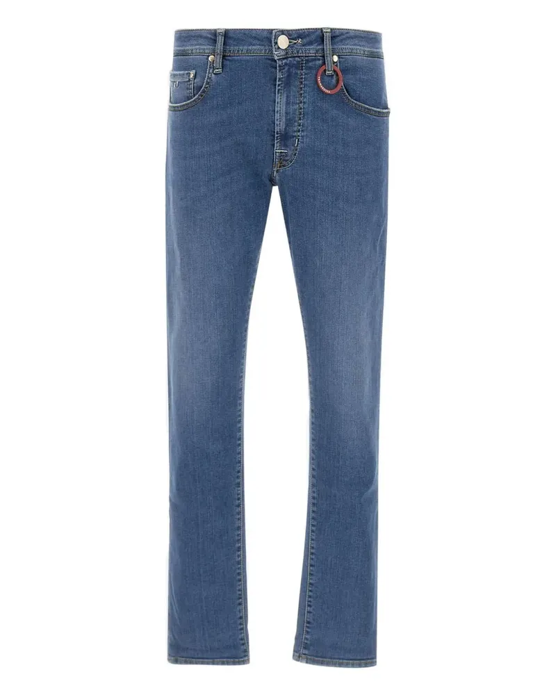 Tramarossa Jeans mit Logo-Patch - Blau Blau