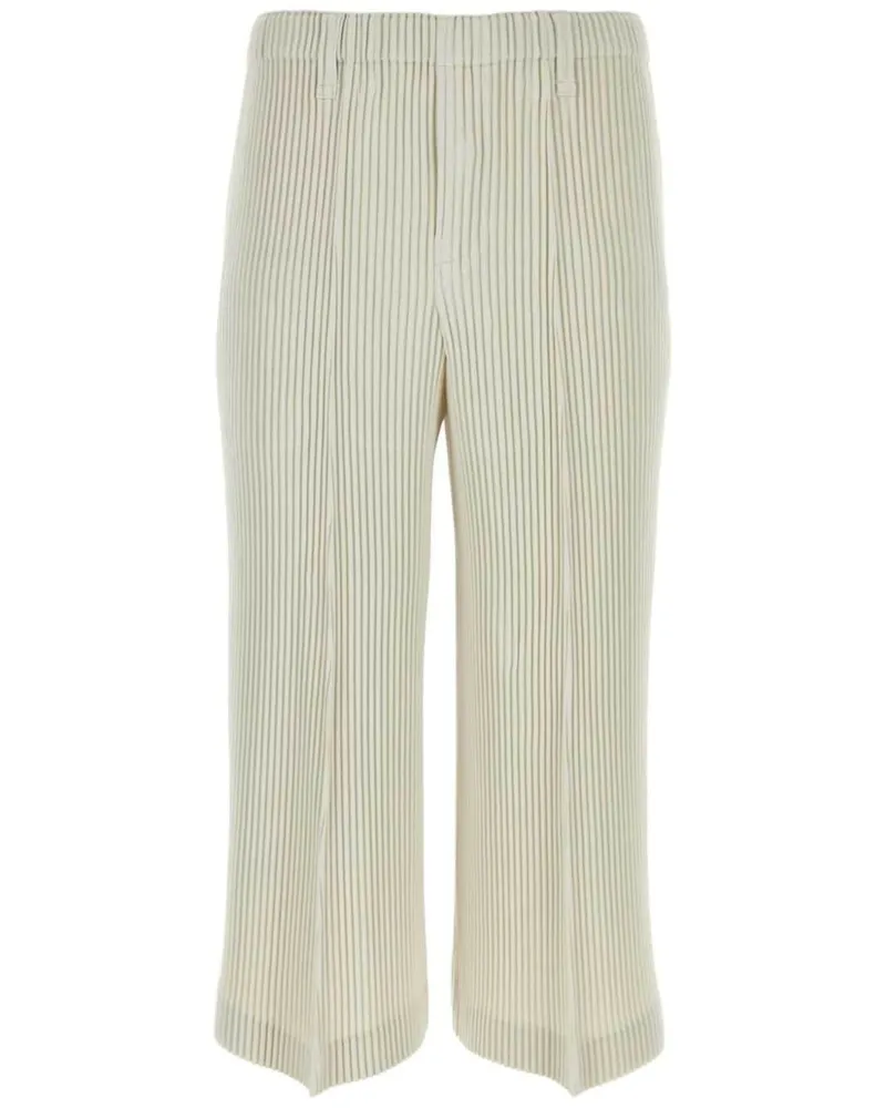Issey Miyake Plissierte Bermudas - Nude Nude