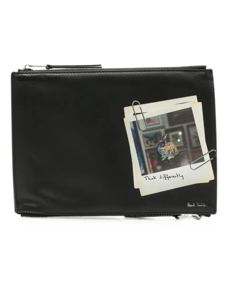 Paul Smith Reisetasche mit Foto-Print - Schwarz Schwarz