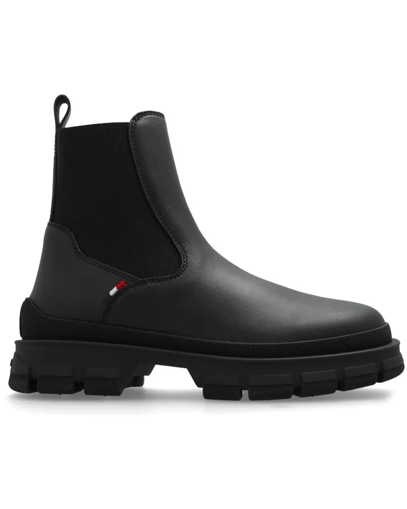 Moncler Knöchelhohe Stiefel Schwarz