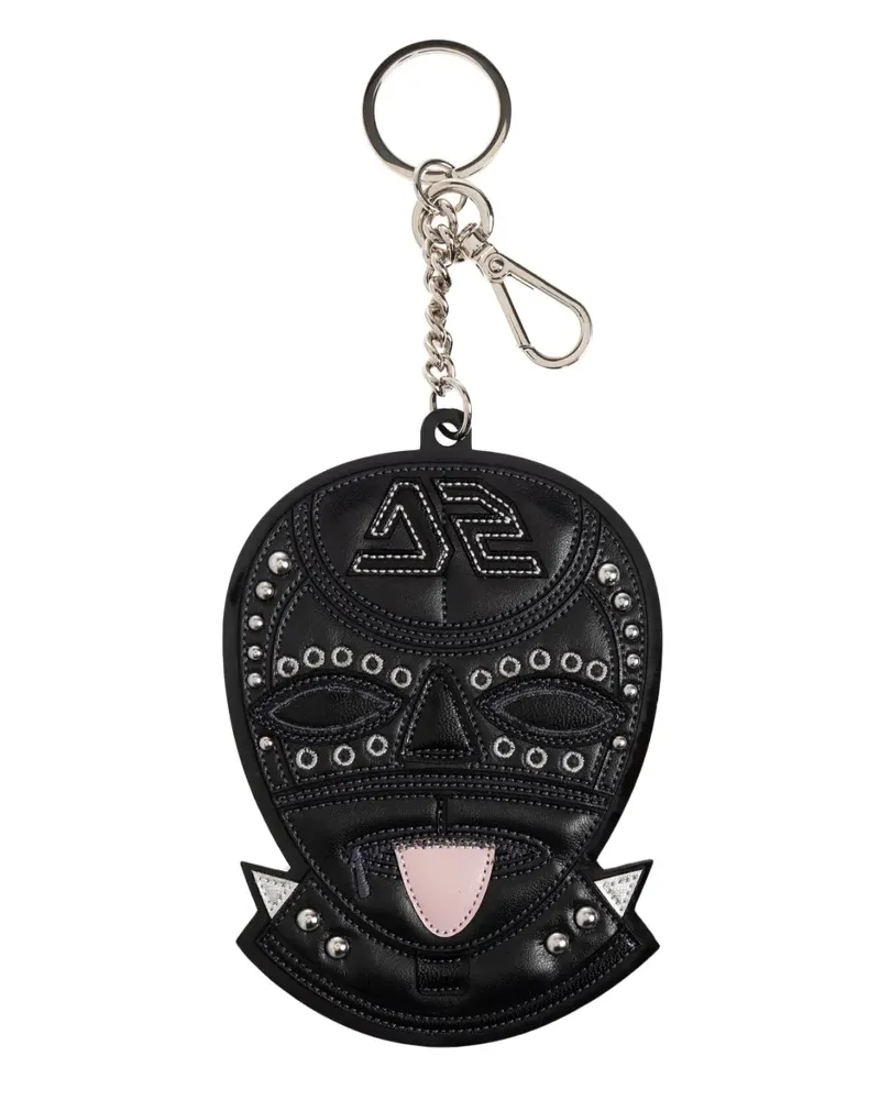 Dsquared2 Schlüsselanhänger aus Leder - Schwarz Schwarz
